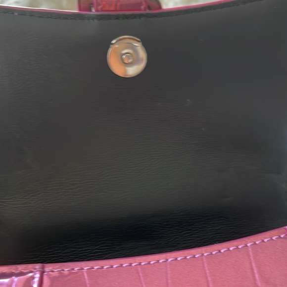 ❌SOLD❌Balenciaga Hourglass Pink Metallic Calfskin Croc Embossed Bag XS BRAND NEW - Picture 7 of 11